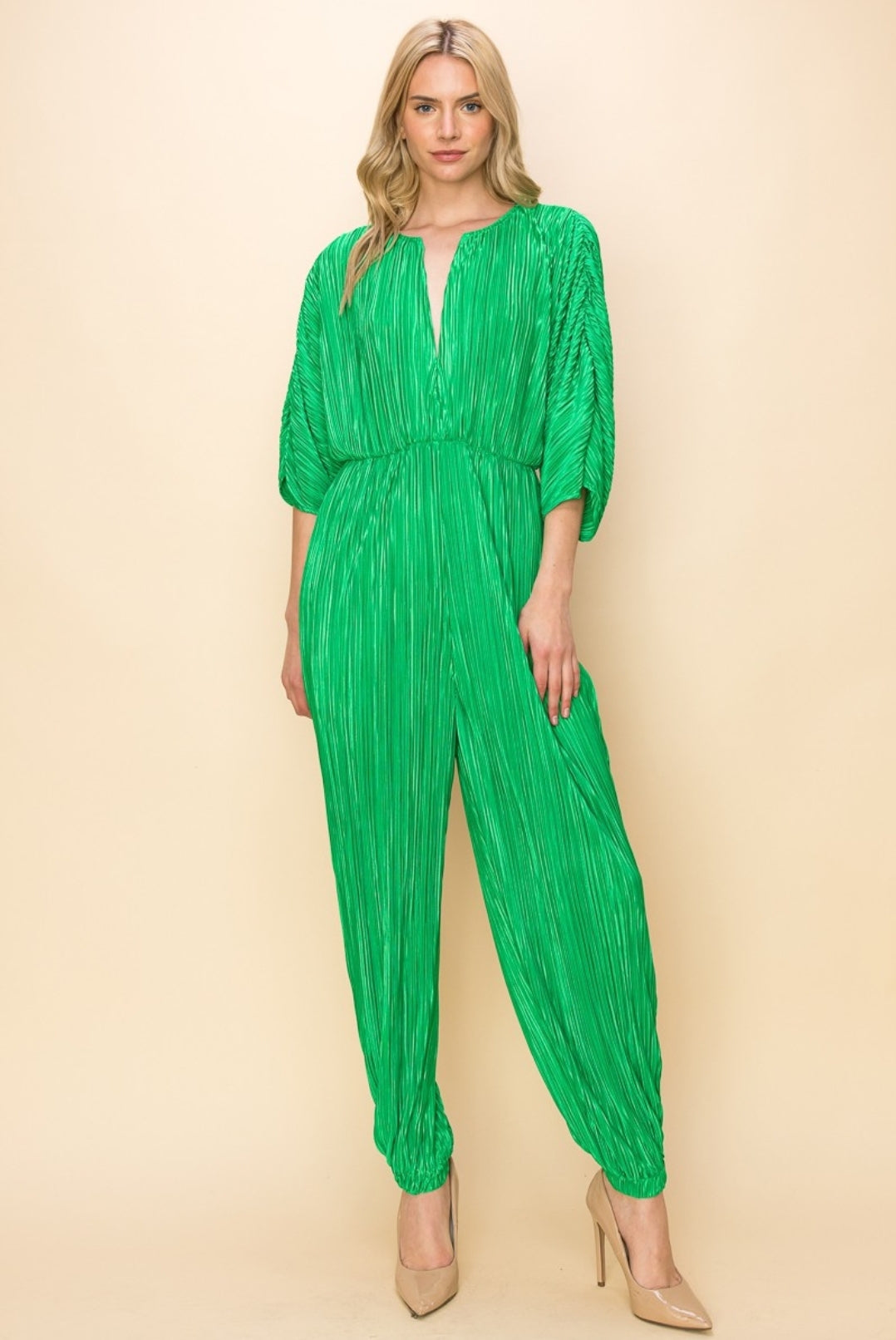 CHIQUIS JUMPSUIT IN GREEN