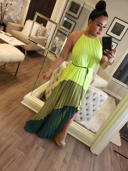 Lola Neon Maxi Dress