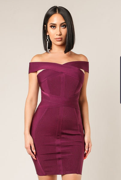 Live Passionately Bandage dress