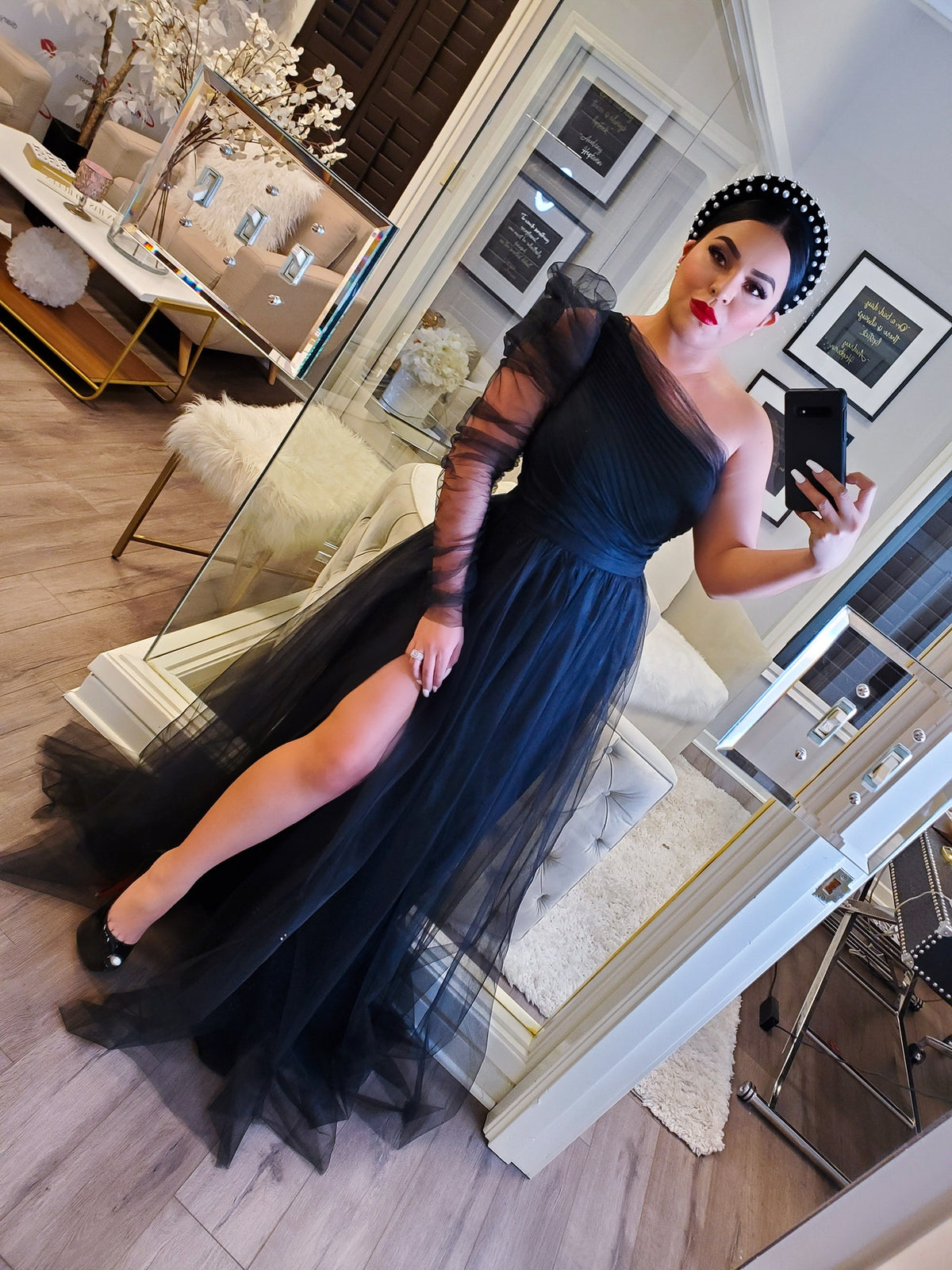 Saint Clair Tulle Gown