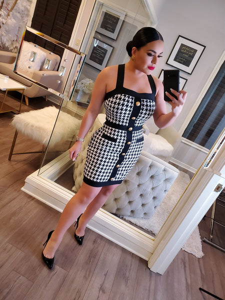 Strong Ambition Bodycon Mini Dress