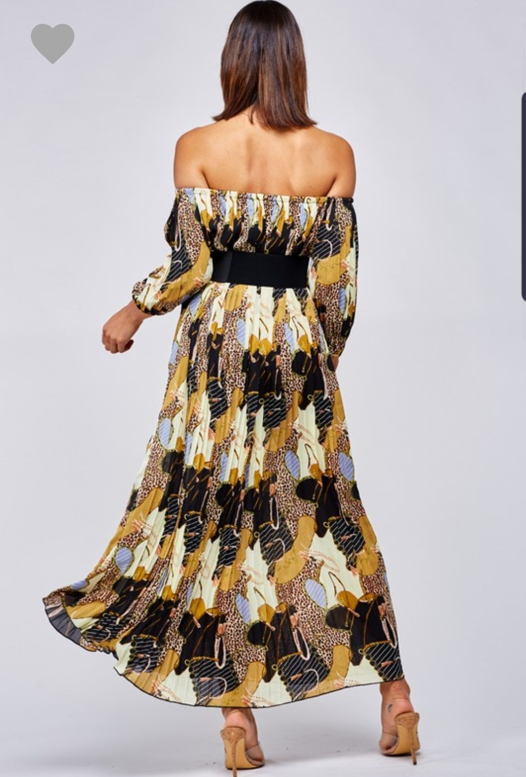 Harlow Mix Print Maxi Dress