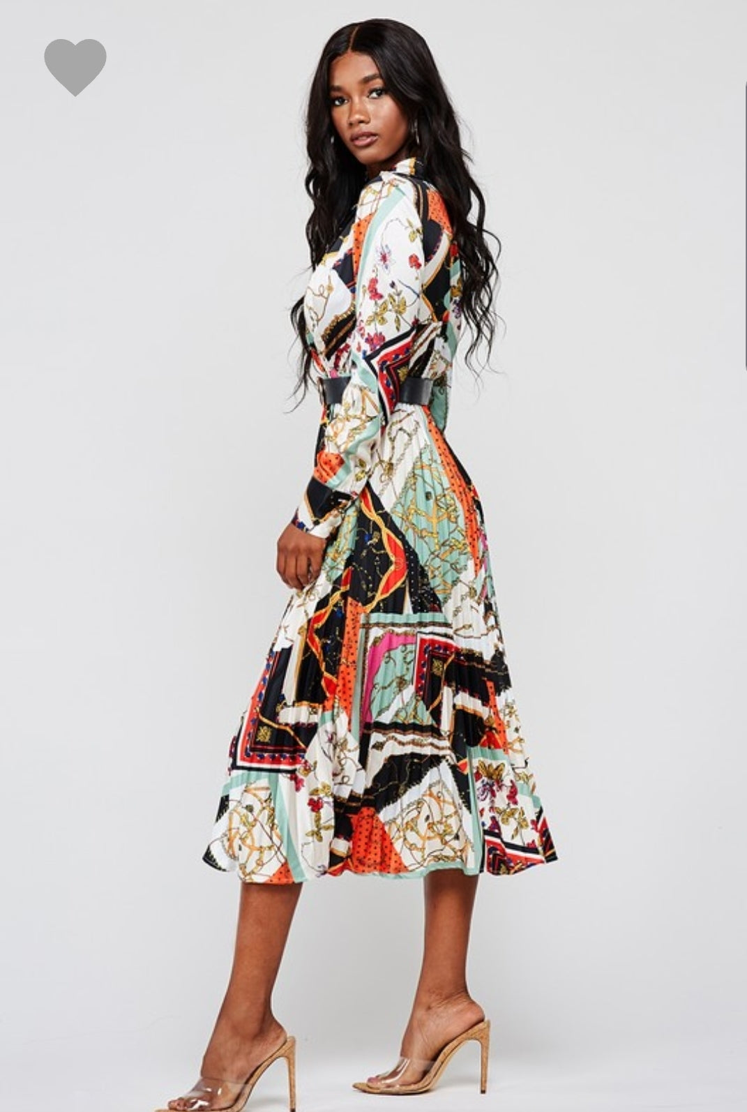 Lux Mix Print Dress